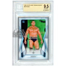 Rusev 2020 Topps Transcendent Card #40 /50 BGS 9.5
