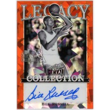 Bill Russell 2022 Leaf Metal Legacy Orange Ice Autograph #LCA-BR5 1/1