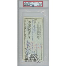Bill Russell Autographed Check - PSA/DNA