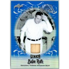 Babe Ruth 2019 Leaf Metal Yankee Stadium Seat Relic Card #YS-22 6/8