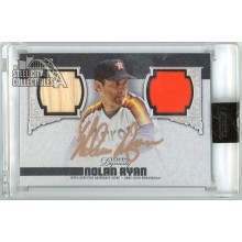 Nolan Ryan 2019 Topps Dynasty Dual Relic Autograph Card #ADR-NT 5/5