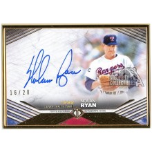 Nolan Ryan 2021 Topps Transcendent Hall of Fame Auto 16/20