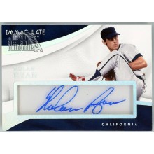 Nolan Ryan 2017 Panini Immaculate Autograph Card #IA-NR 1/1