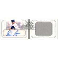 Nolan Ryan 2015 Panini National Treasures Star Booklet Patch Auto Card #31 10/10