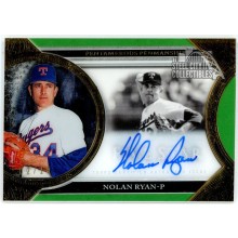 Nolan Ryan 2020 Topps Five Star Pentamerous Penmanship Green Auto Card 02/10
