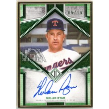 Nolan Ryan 2019 Topps Transcendent Green Autograph Card #TCA-NR 5/15