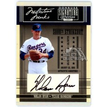 Nolan Ryan 2005 Donruss Signature Series Milestone Marks Autograph Card #MM-2
