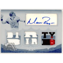 Matt Ryan 2010 Topps Triple Threads White Whale Patch Auto Card #TTAR-27 1/1