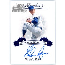 Nolan Ryan 2019 Panini Flawless Legendary Sapphire Autograph Card #LS-NR3 06/10