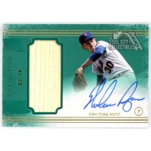 Nolan Ryan 2017 Topps Definitive Collection Green Relic Autograph Card 03/10