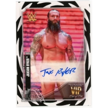 Jaxson Ryker 2020 Topps Transcendent WWE VIP Party Black White Auto Card 1/1