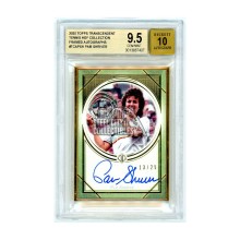 Pam Shriver 2020 Topps Transcendent Tennis Autograph Card /25 BGS 9.5 Auto 10