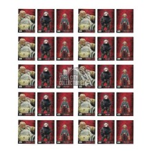 2015 Topps Star Wars: The Force Awakens Target Exclusive 3-Card Promo Set - Lot of 10 Sets