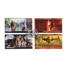 Topps Star Wars 3Di and Widevision Promo Cards (Lot of 4)