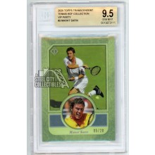 Marat Safin 2020 Topps Transcendent Tennis VIP Green Card #2 /20 BGS 9.5