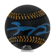 Sammy Sosa Autographed Black Official MLB Baseball - JSA (Blue Ink)