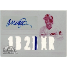Ryne Sandberg 2015 Topps Triple Threads Patch Autograph White Whale Printing Plate Card #TTAR-RS1 1/1
