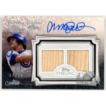 Ryne Sandberg 2020 Topps Sterling Seasons Dual Relic Auto Card #SSAR-RS 17/25