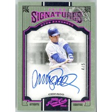 Ryne Sandberg 2016 Panini Prime Cuts Purple Autograph Card #PS-RS 4/5