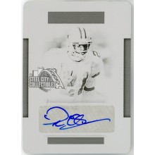 Deion Sanders 2018 Panini National Treasures Autograph Printing Plate Card #S-DS 1/1