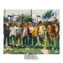 Sandlot Cast Autographed 16x20 Photo- BAS (8 Signatures)