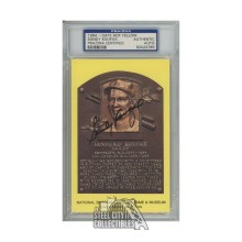 Sandy Koufax Autographed Los Angeles Dodgers Hall of Fame Postcard - PSA/DNA