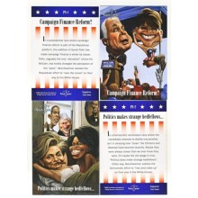 2008 Benchwarmer Political 2-Card Set - Palin, Obama, McCain, Hillary Clinton 10-Set Lot