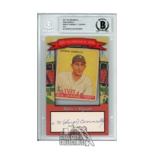Sarge Connally Autographed 2017 HA Originals 1930s Series 1 Goudey 1/13 - BAS