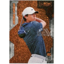 Gordon Sargent 2024 Upper Deck Skybox Metal Universe Orange FX Rookie Card #23 11/25