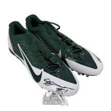 Sauce Gardner Autographed Nike Alpha Pro Football Cleats - BAS