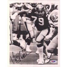 Larry Brown Autographed Pittsburgh Steelers 8x10 Photo - PSA/DNA COA