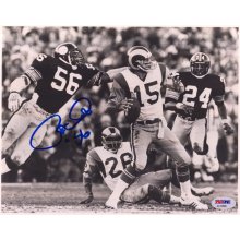 Robin Cole Autographed Pittsburgh Steelers 8x10 Photo - PSA/DNA COA