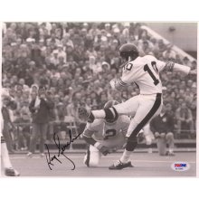 Roy Gerela Autographed Pittsburgh Steelers 8x10 Photo - PSA/DNA COA