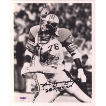 John Banaszak Autographed Pittsburgh Steelers 8x10 Photo - PSA/DNA COA