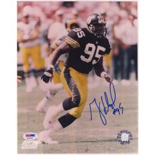Greg Lloyd Autographed Pittsburgh Steelers 8x10 Photo - PSA/DNA COA