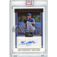 Max Scherzer 2022 Panini Three and Two Legendary Autograph Card #LS-MS 3/3