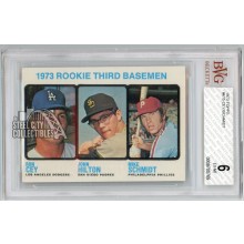 Mike Schmidt 1973 Topps Baseball Rookie Card #615 BVG 6 (769)