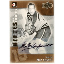 Milt Schmidt 2004-05 In The Game Heroes & Prospects Autograph Card #A-MSC