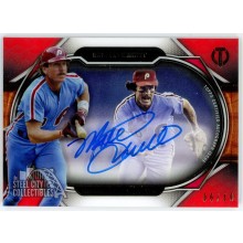 Mike Schmidt 2021 Topps Tribute Engraved Greats Red Autograph Card #EGA-MS 06/10