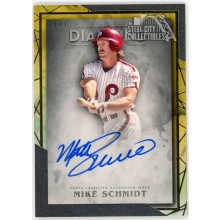 Mike Schmidt 2022 Topps Diamond Icons Gold Autograph Card #AC-MSC 1/1