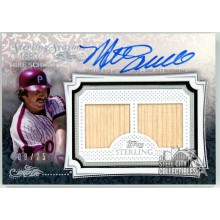 Mike Schmidt 2020 Topps Sterling Seasons Dual Relic Auto Card #SSAR-MSC 09/25
