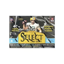 2020 Panini Select Football Mega Box - Purple Prizm Die Cuts