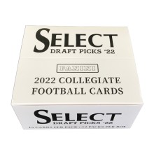 2022 Panini Select Draft Picks Football Jumbo Value 12-Pack Box (Light Blue Lazer Prizms)