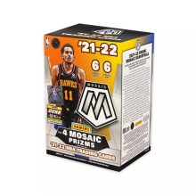 2021-22 Panini Mosaic Basketball 8-Pack Blaster Box (Orange Fluorescent Prizms)
