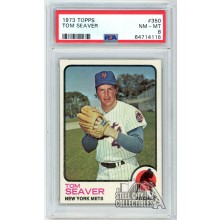 Tom Seaver 1973 Topps Card #350 PSA 8 NM-MT