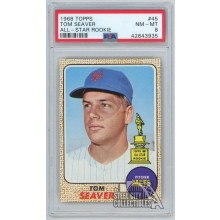 Tom Seaver 1968 Topps All-Star Rookie Card #45 PSA 8 NM-MT