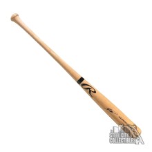 Sebastian Walcott Autographed Rawlings Blonde Baseball Bat - BAS