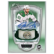 Tyler Seguin 2018-19 Upper Deck The Cup Green Button Autograph Card #18 2/3