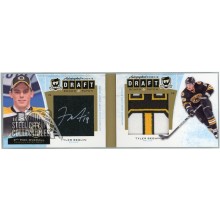 Tyler Seguin 2011-12 Upper Deck The Cup Rookie Draft Board & Patch Autograph Card #ADB-TS 09/10