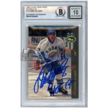Teemu Selanne 1993 Classic Four Sport McDonald's "HOF 17" Autograph #19 BAS 10